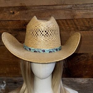 Rodeo King 25 X straw women’s cowboy hat